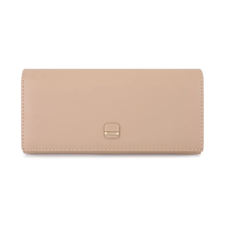 Store kvinders læder flap tegnebog Pengekortholder Clip