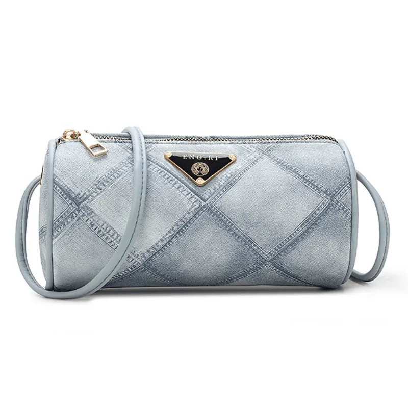 Mest populære lille langrem læder Crossbody-pungtasker